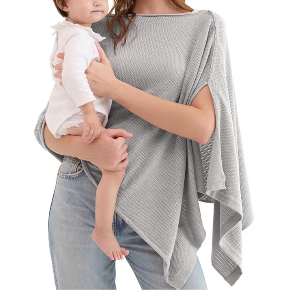 Momcozy Nursing Cover Grey